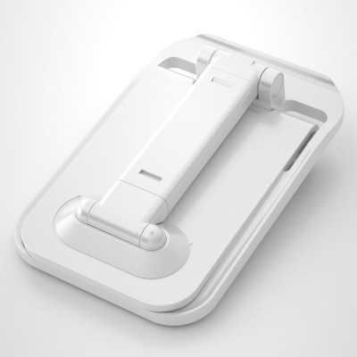 Suporte dobrável branco para dispositivos eletrónicos