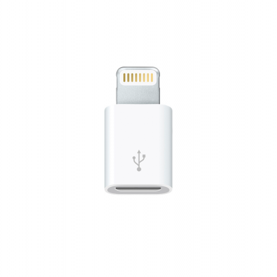 Adaptador USB tipo C para Lightning branco