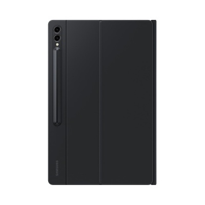 Capa protetora preta para tablet Samsung com suporte para caneta