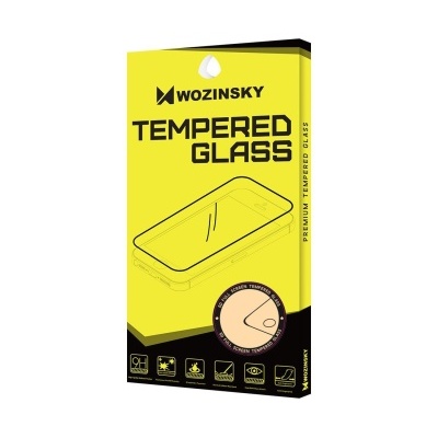 Embalagem de vidro temperado para telemóvel WOZINSKY amarela e preta