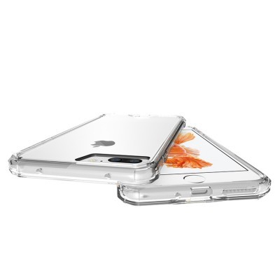 Capas transparentes para smartphone com design rígido e recortes para câmeras