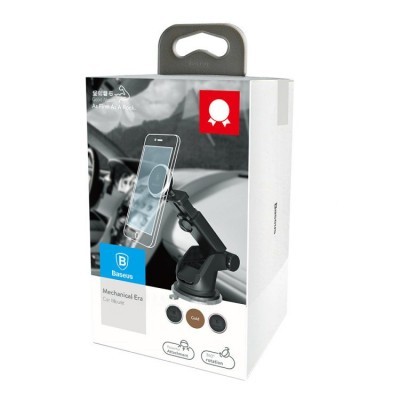 Suporte para telemóvel para carro Baseus em caixa branca