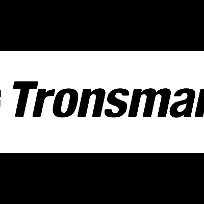 Logótipo da Tronsmart com ícone laranja e preto