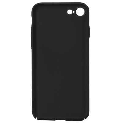 Capa preta para telemóvel com recortes para câmara e botões