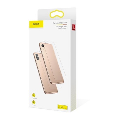 Embalagem Baseus de protector de ecrã para iPhone XR
