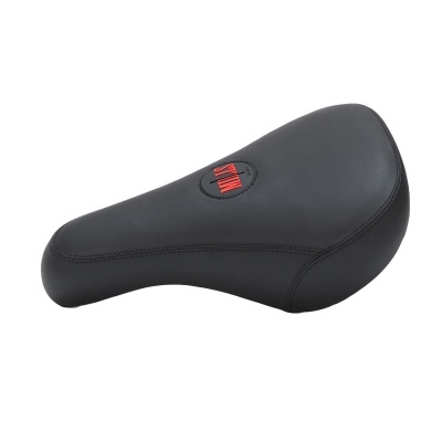 Assento de bicicleta preto com logótipo VITA