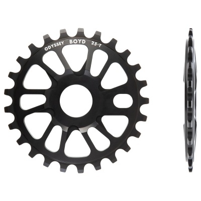 Engrenagem preta para bicicleta ODYSSEY BOYD 25 dentes