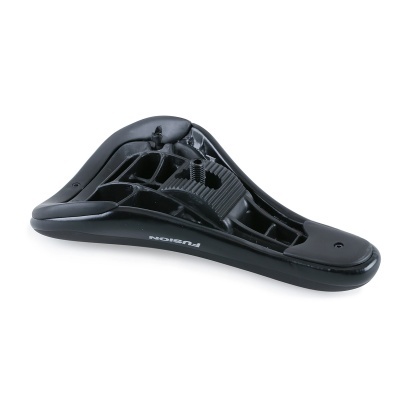 Selim de bicicleta preto FUJISION com estrutura e espuma