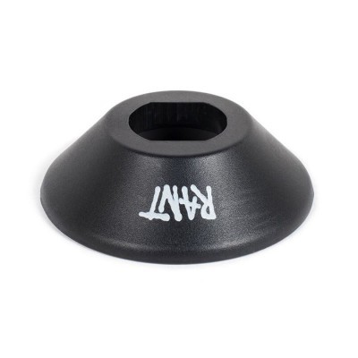 Base preta cónica para trotinete ou skate com texto RANT branco