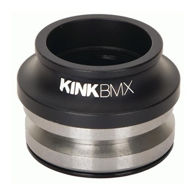 Acessório para BMX preto e prata com texto KINK BMX