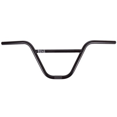 Guiador preto para bicicleta BMX com etiqueta TEN4