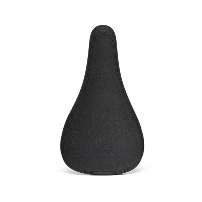 Selim de bicicleta preto com logótipo SUBRAUS