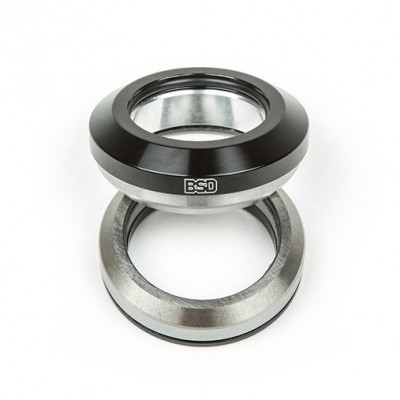 Conjunto de suporte de caixa de direção metálico para bicicleta com logo BSD