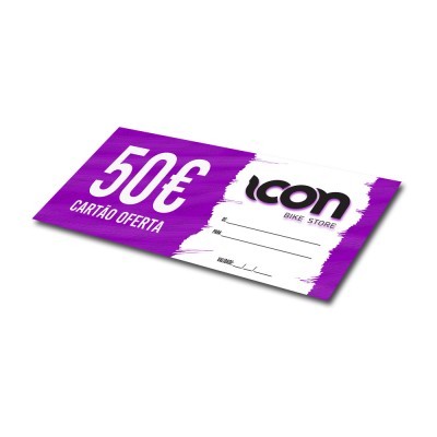 Cartão oferta Icon Bike Store 50 euros