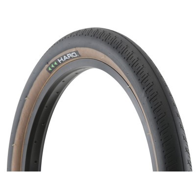 Pneu de bicicleta sintra com texto HARO