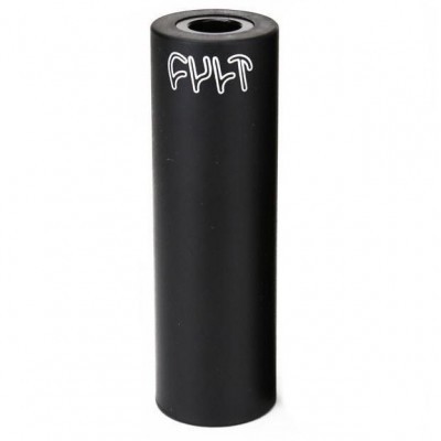Produto cilíndrico preto com texto FULT em branco
