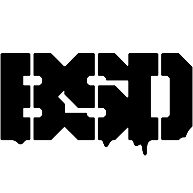Palavra 'IMINEX' em letras pretas com efeito de tinta escorrendo em fundo branco