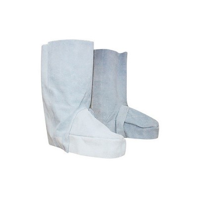 Botas industriais cinza em camurça com solado reforçado