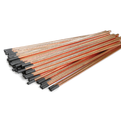 Vara de soldadura de cobre com ponta cinza