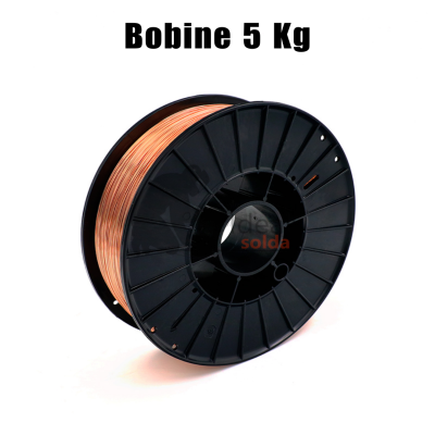 Bobine preta com fio cobre 5 Kg