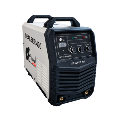Máquina de soldar inversora TIG DC Idealser 400 com mostrador digital e botões