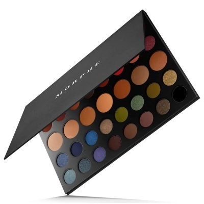 Paleta de sombras Morphe com várias cores