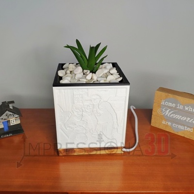 Vaso&#x20;Cubo&#x20;4&#x20;Fotos&#x20;-&#x20;Ilumina&#x00E7;&#x00E3;o&#x20;220V