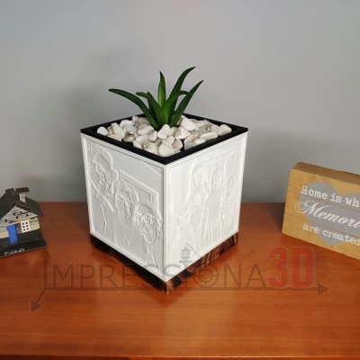 Vaso&#x20;Cubo&#x20;4&#x20;Fotos&#x20;-&#x20;Ilumina&#x00E7;&#x00E3;o&#x20;220V