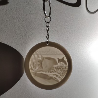 Foto&#x20;3D&#x20;Porta&#x20;Chaves&#x20;&#x2F;&#x20;Medalha