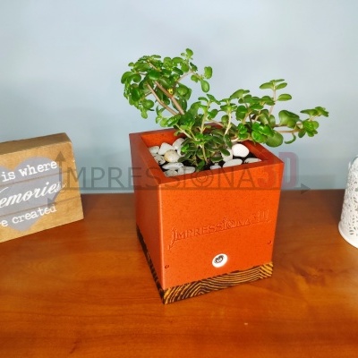 Vaso&#x20;Cubo&#x20;-&#x20;Luz&#x20;Branca&#x20;&#x2F;&#x20;Bateria&#x20;Recarreg&#x00E1;vel