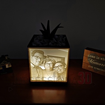 Vaso&#x20;Cubo&#x20;4&#x20;Fotos&#x20;-&#x20;Ilumina&#x00E7;&#x00E3;o&#x20;220V