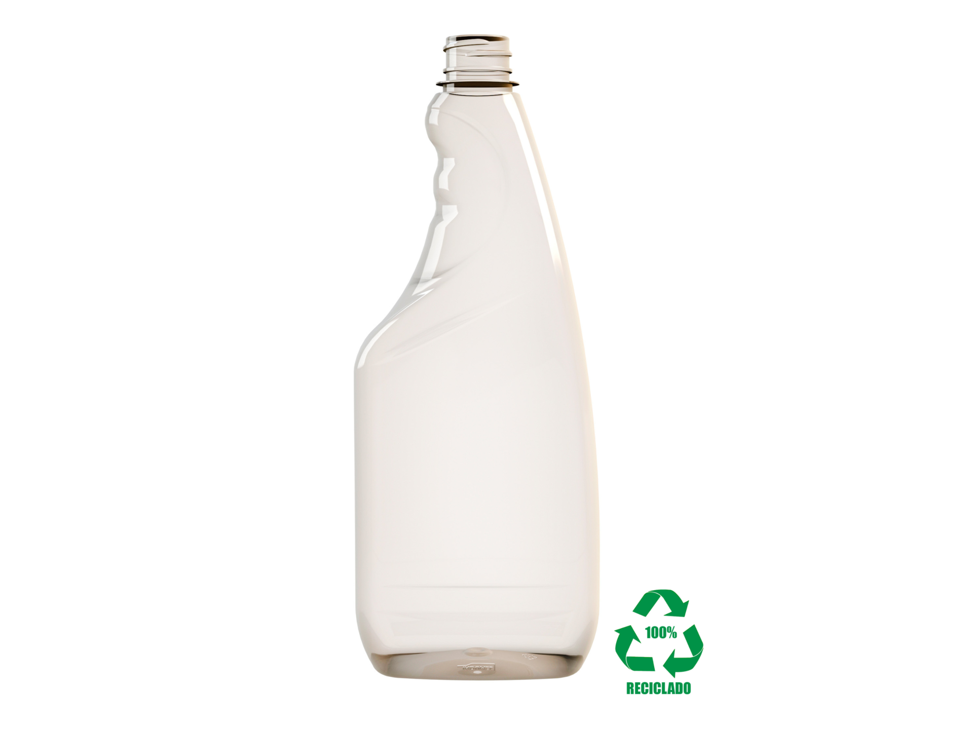 Frasco rPET(100%) 750ml trigger M1 28/410 Frasco rPET(100%) 750ml trigger M1 28/410