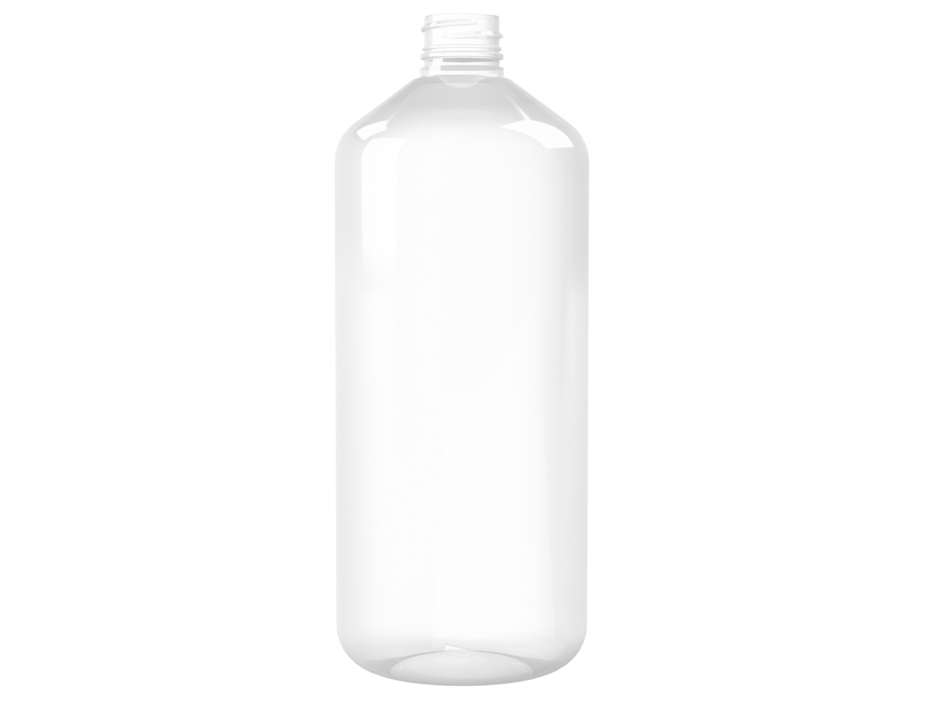 Frasco PET 1000ml M5 cilíndrico 28/410 INV Frasco PET 1000ml M5 cilíndrico 28/410 INV
