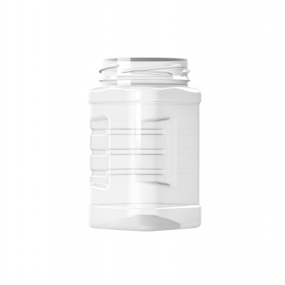 Frasco PET 300ml M4 quadrado c/ pega B/L 63