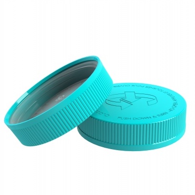 Tampa dupla rosca c/ segurança B/L 63 1E