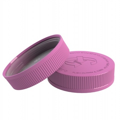 Tampa dupla rosca c/ segurança B/L 63 1E