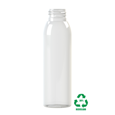 Frasco rPET(30%) 100ml M3 cilíndrico 24/410 16g