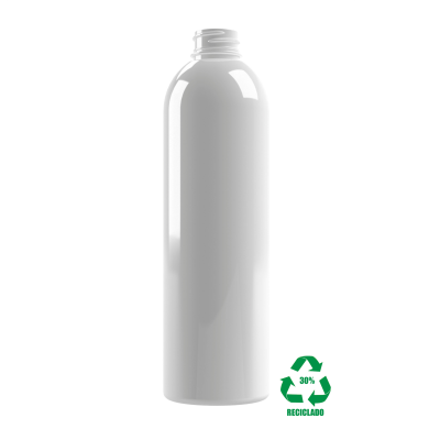 Frasco rPET(30%) 500ml M2 cilíndrico 28/410 INV 28g Frasco rPET(30%) 500ml M2 cilíndrico 28/410 INV 28g