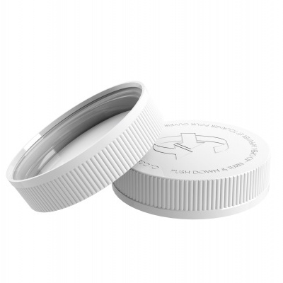 Tampa dupla rosca c/ segurança B/L 63 1E