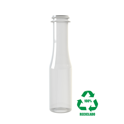 Garrafa rPET(100%) 100ml M3 cilíndrica 29-21