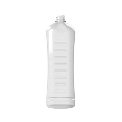 Frasco PET 1000ml M2 retangular 28/410 INV c/anel
