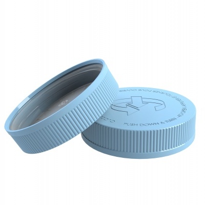 Tampa dupla rosca c/ segurança B/L 63 1E