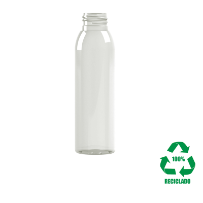 Frasco rPET(100%) 100ml M3 cilíndrico 24/410 16g