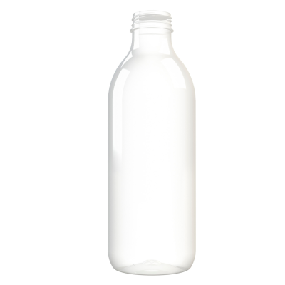 Frasco PET 1000ml M6 cilíndrico 38 3E c/anel