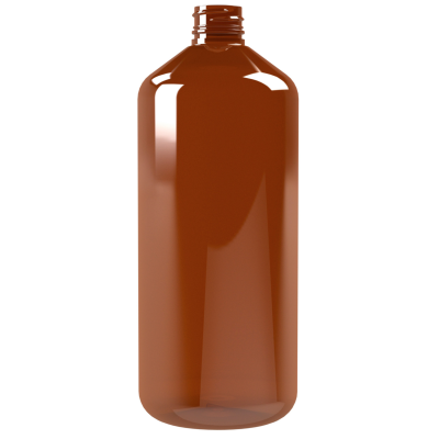 Frasco PET 1000ml M5 cilíndrico 28/410 INV Frasco PET 1000ml M5 cilíndrico 28/410 INV