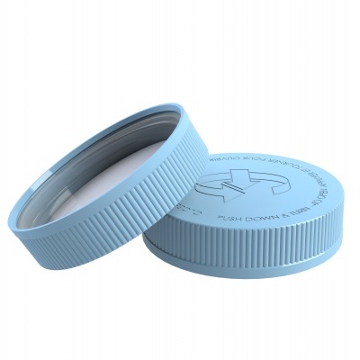 Tampa dupla rosca c/ segurança B/L 63 1E