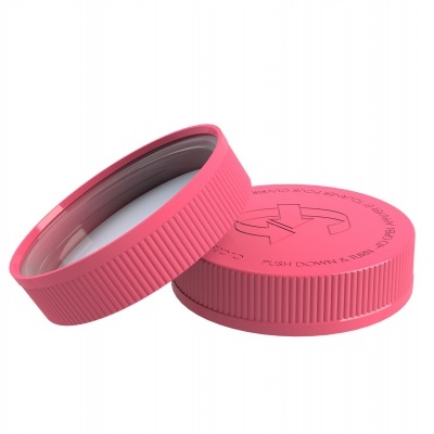 Tampa dupla rosca c/ segurança B/L 63 1E