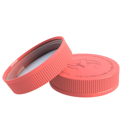 Tampa dupla rosca c/ segurança B/L 63 1E