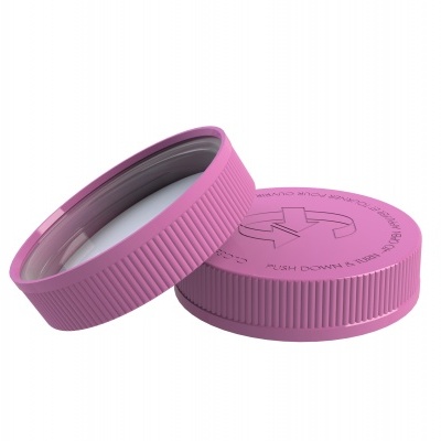 Tampa dupla rosca c/ segurança B/L 63 1E