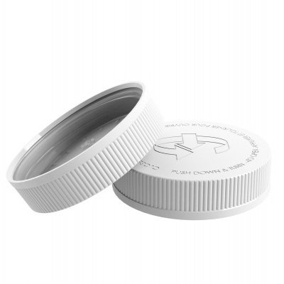 Tampa dupla rosca c/ segurança B/L 63 1E